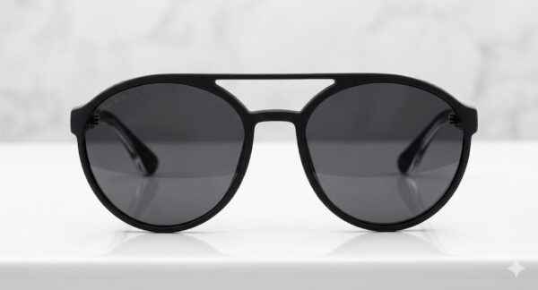 Gafas Marfil negro marco azul y negro