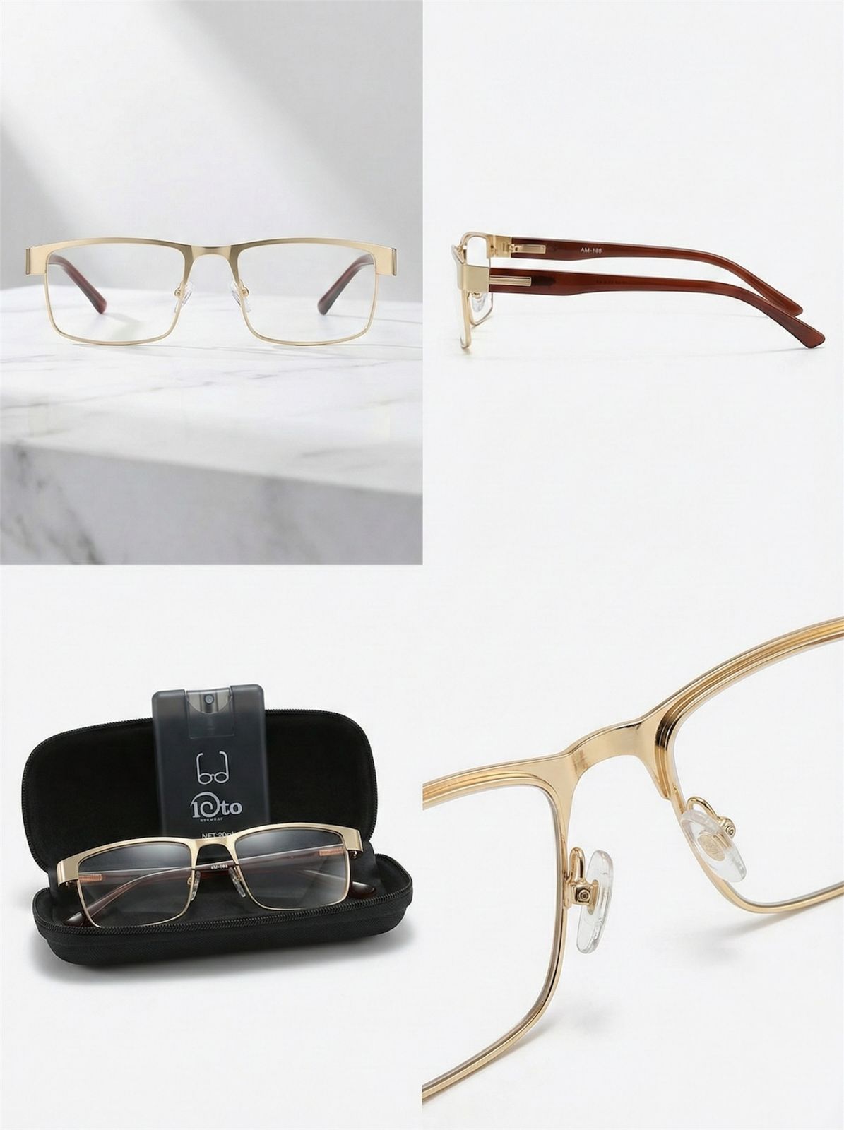Gafas TR90 Metalicas