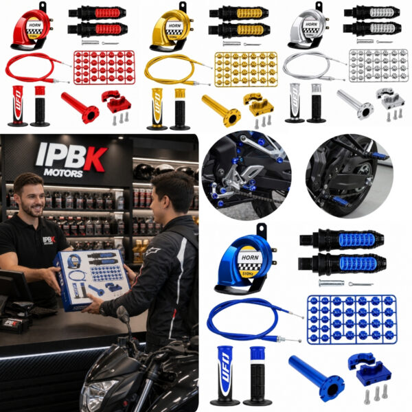 Kit 8 productos combo lujo moto