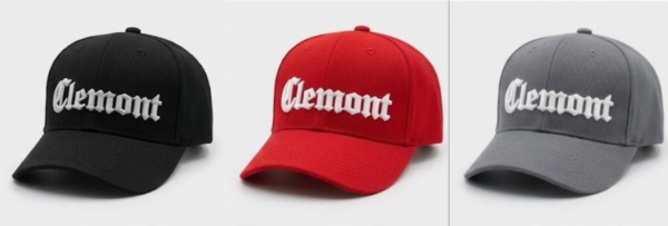 GORRA CLEMONT X3 BORDADA