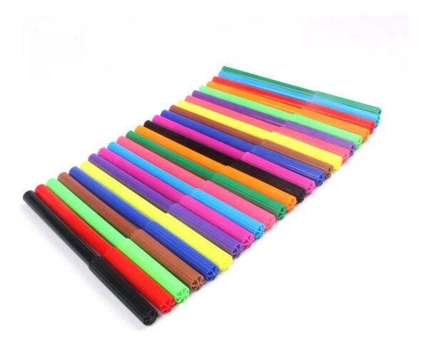 Marcadores Punta Firme 18 Colores