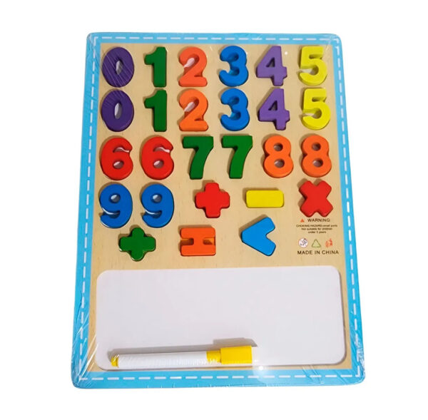 Tablero didáctico infantil con números