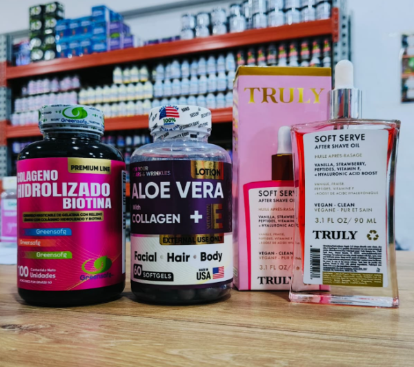 COLAGEN 100 CAPS + ALOE COLLAGEN + TRULY