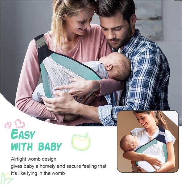 Porta bebes ajustable.