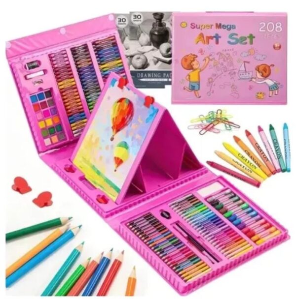 Set de arte 208 piezas