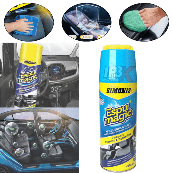 Espuma limpiadora multisuperficies simoniz espumagic 250ml