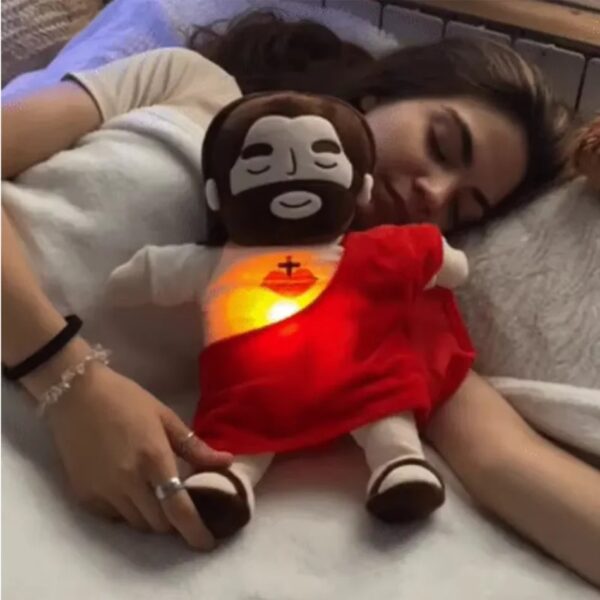 PELUCHE JESÚS QUE RESPIRA
