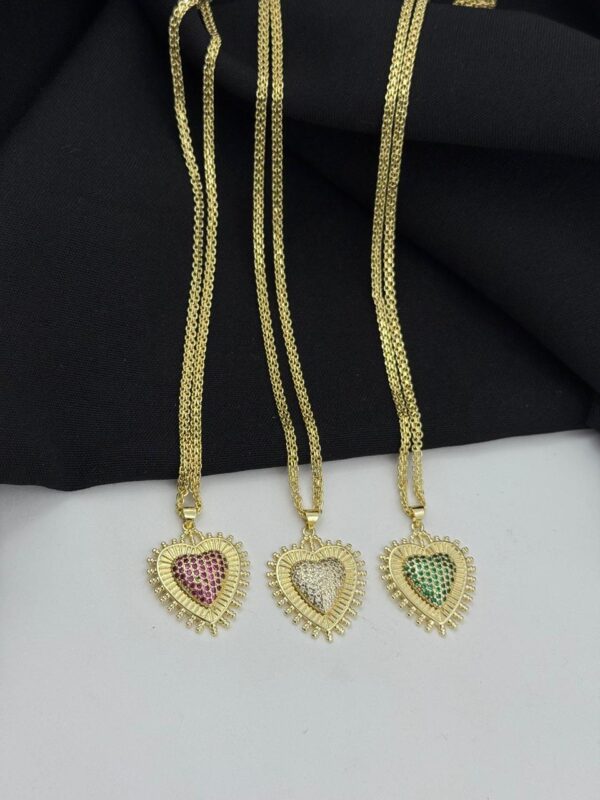 CADENA CHINES DIJE CORAZONES