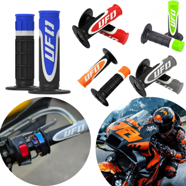 Grips mangos puños manillares ufo racing universal motos