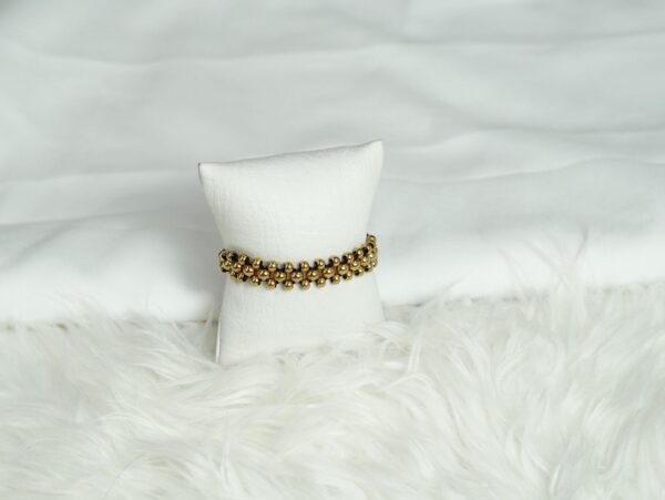 PULSERA BALIN DORADO 3 CARRILES