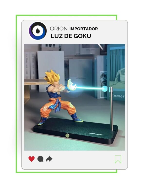 LAMPARA LUZ DE GOKU