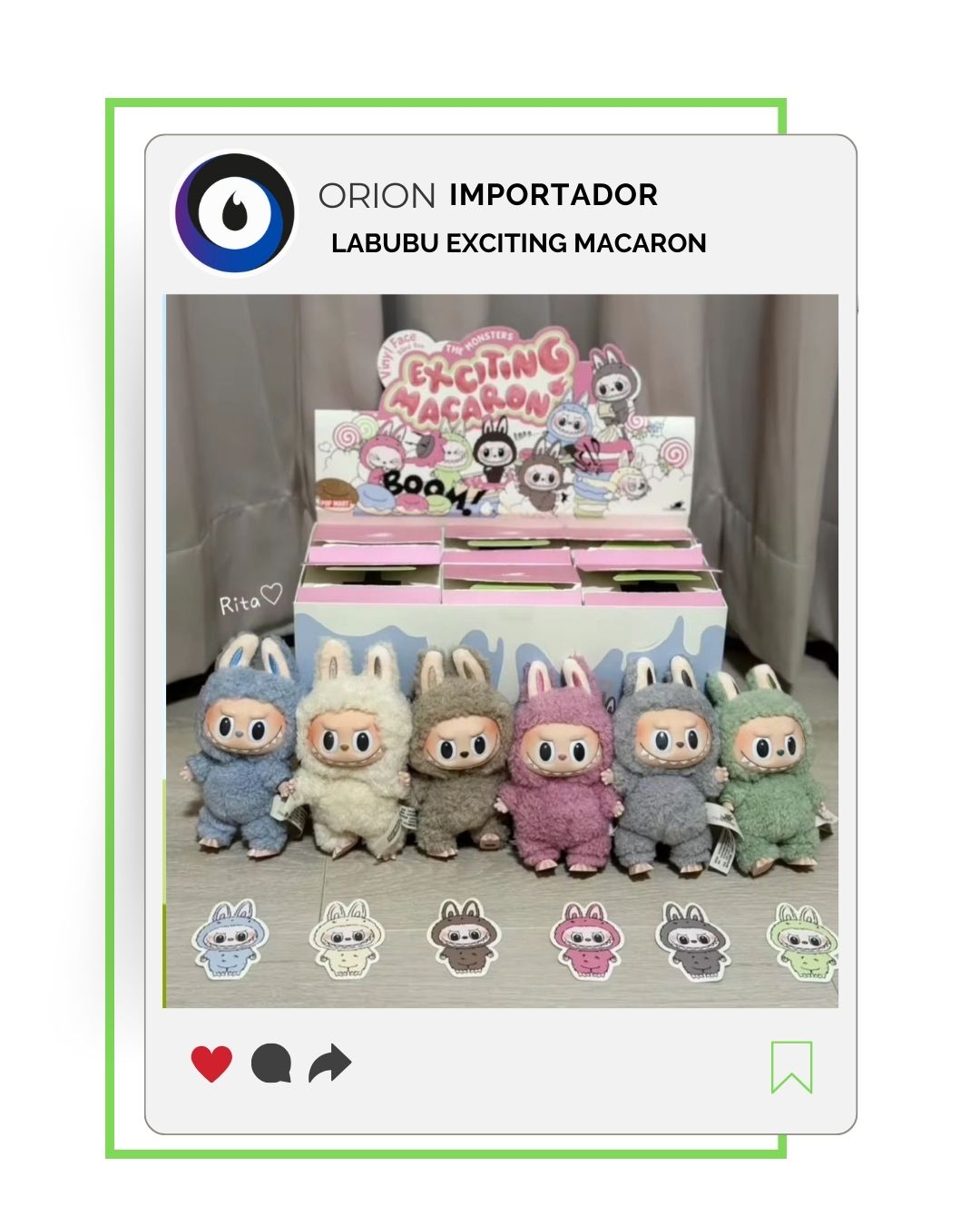 LABUBU EXITING MACARON