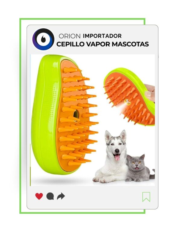 CEPILLO VAPOR MASCOTAS