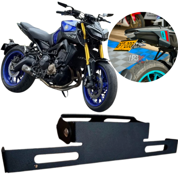 FENDER PORTAPLACA RETRACTIL UNIVERSA