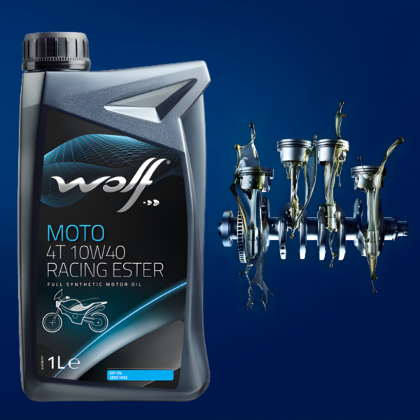 Aceite wolf 10W40 full sintetico racing