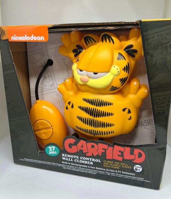 GARFIELD GATO ESCALADOR PARED CONTROL RE