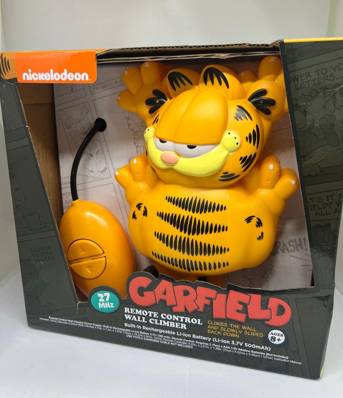 GARFIELD GATO ESCALADOR PARED CONTROL RE