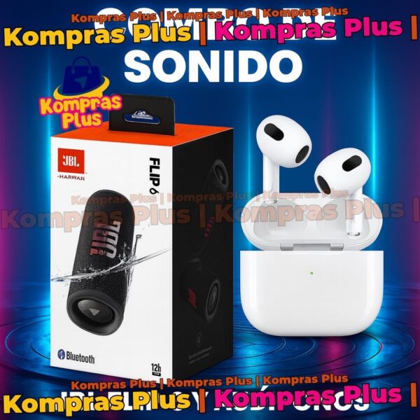 COMBO FLIP 6 | SERIE 3 AIRPODS