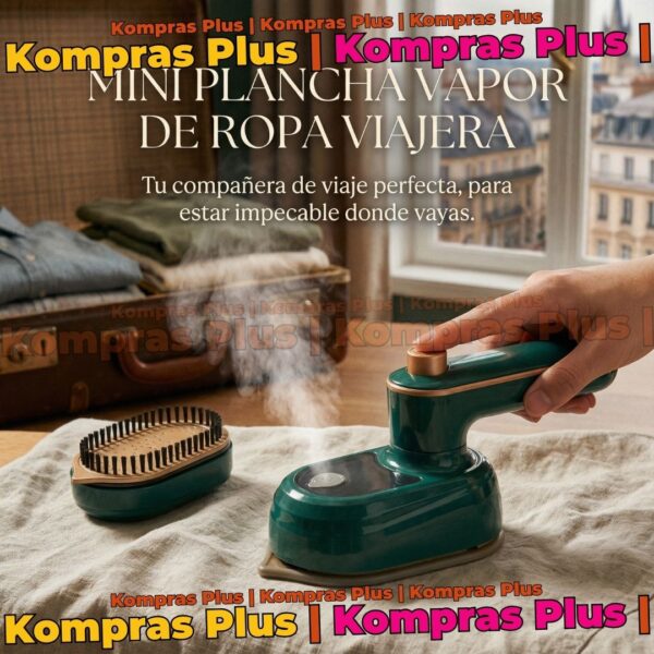 Mini Plancha Vapor De Ropa Viajera