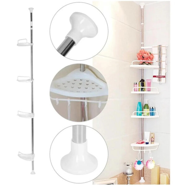 Organizador de Baño Esquinero