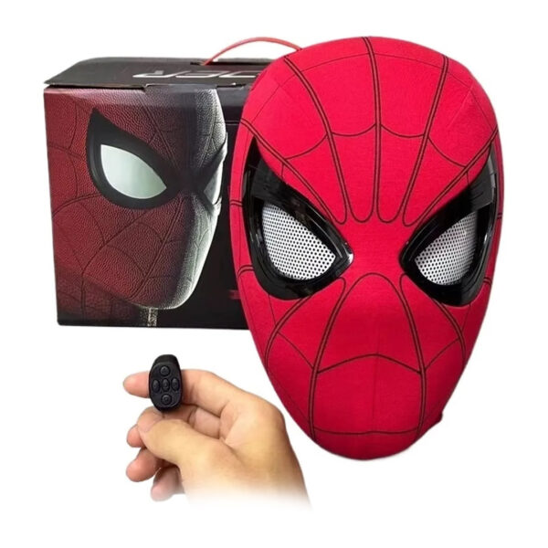 Máscara LED Electrónica Spiderman