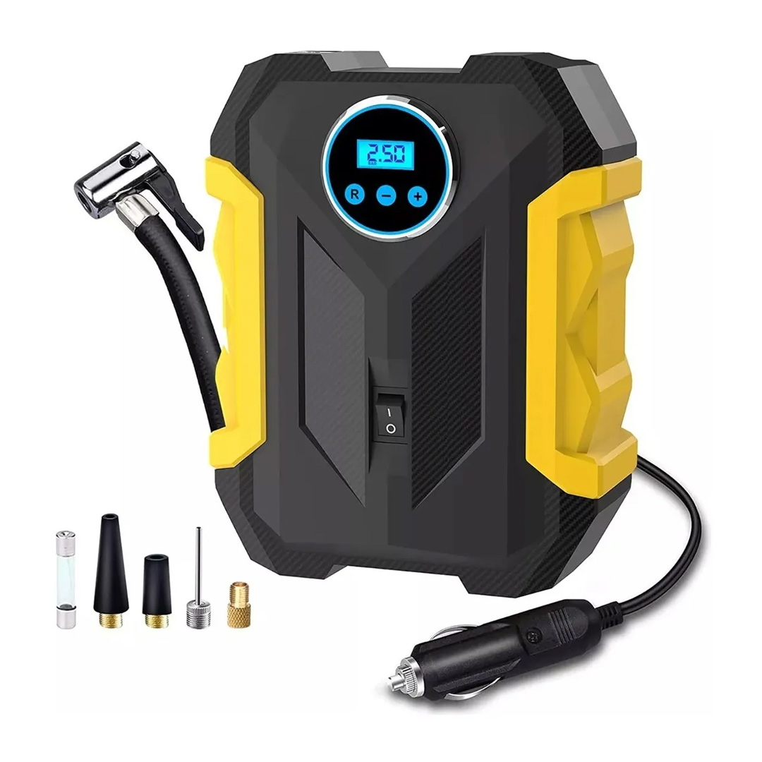 Inflador de Aire Portátil Digital 12V